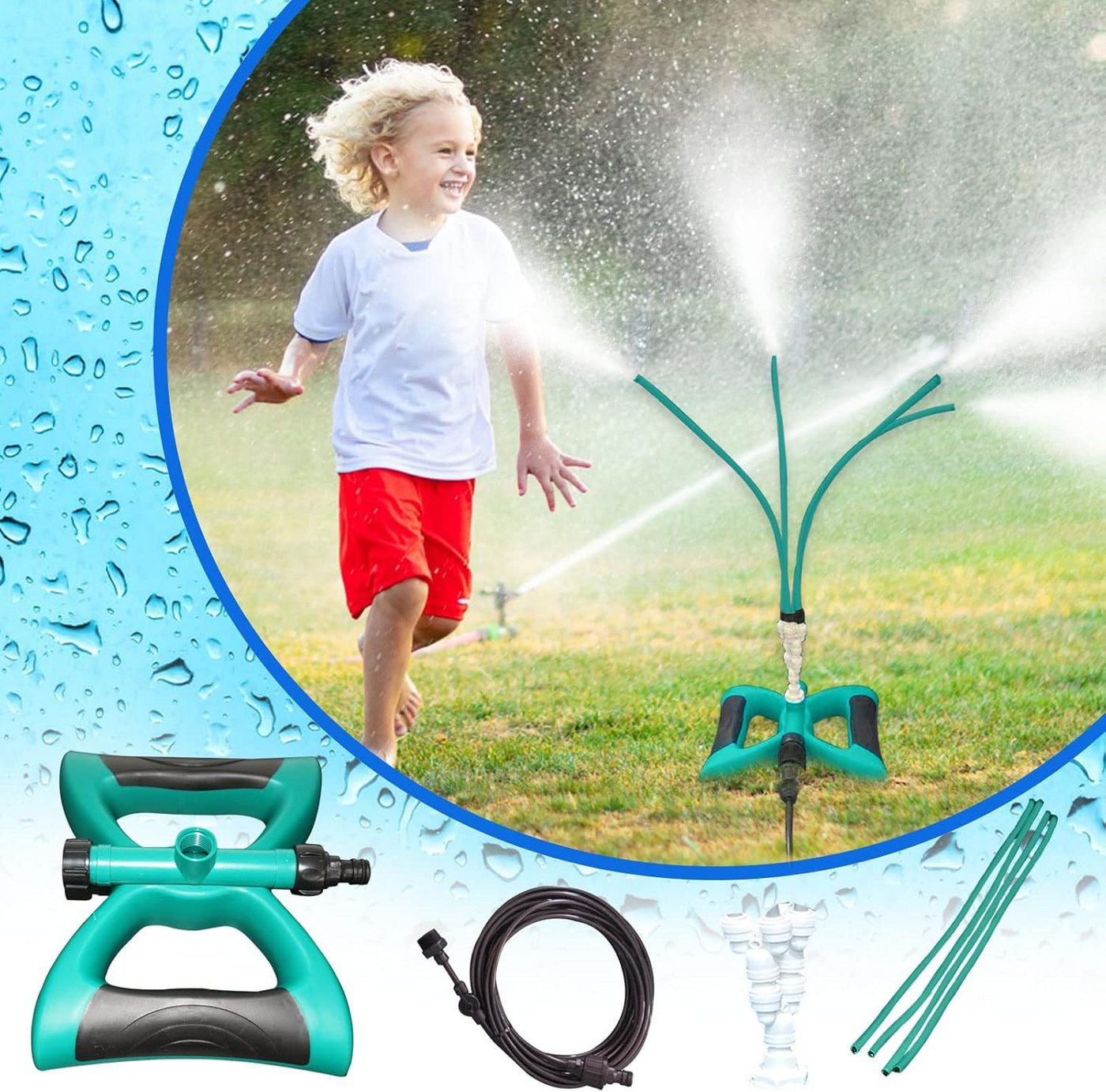 FELIXLEO Bewässerungssystem Forever Speed 315PCS Garten Bewässerung Kit, 75M Tröpfchenanlage Bild 5