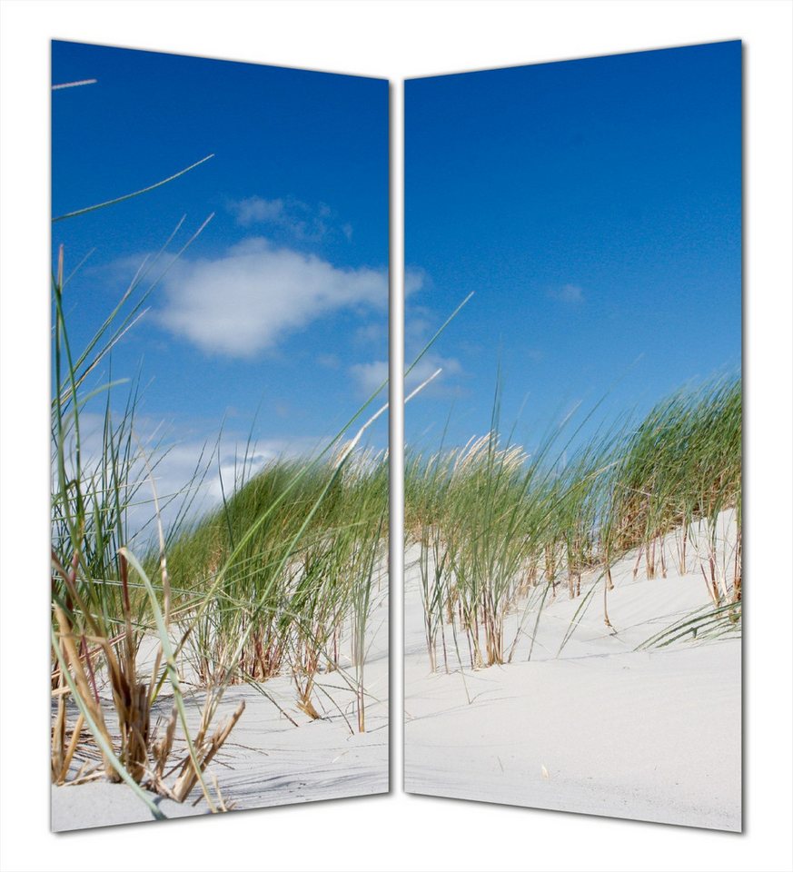 Wallario Duschrückwand Düne am Strand unter blauem Himmel, (2-tlg) Bild 4