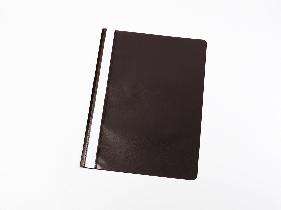Loer & Schäfer Hefter Schnellhefter DIN A4 / PP / Farbe: dunkel-braun