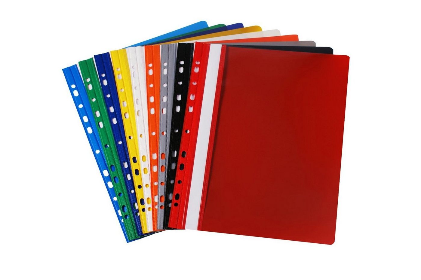 Loer & Schäfer Hefter 20 Schnellhefter DIN A4 / aus PVC - besonders stabil / gelocht - Eurol