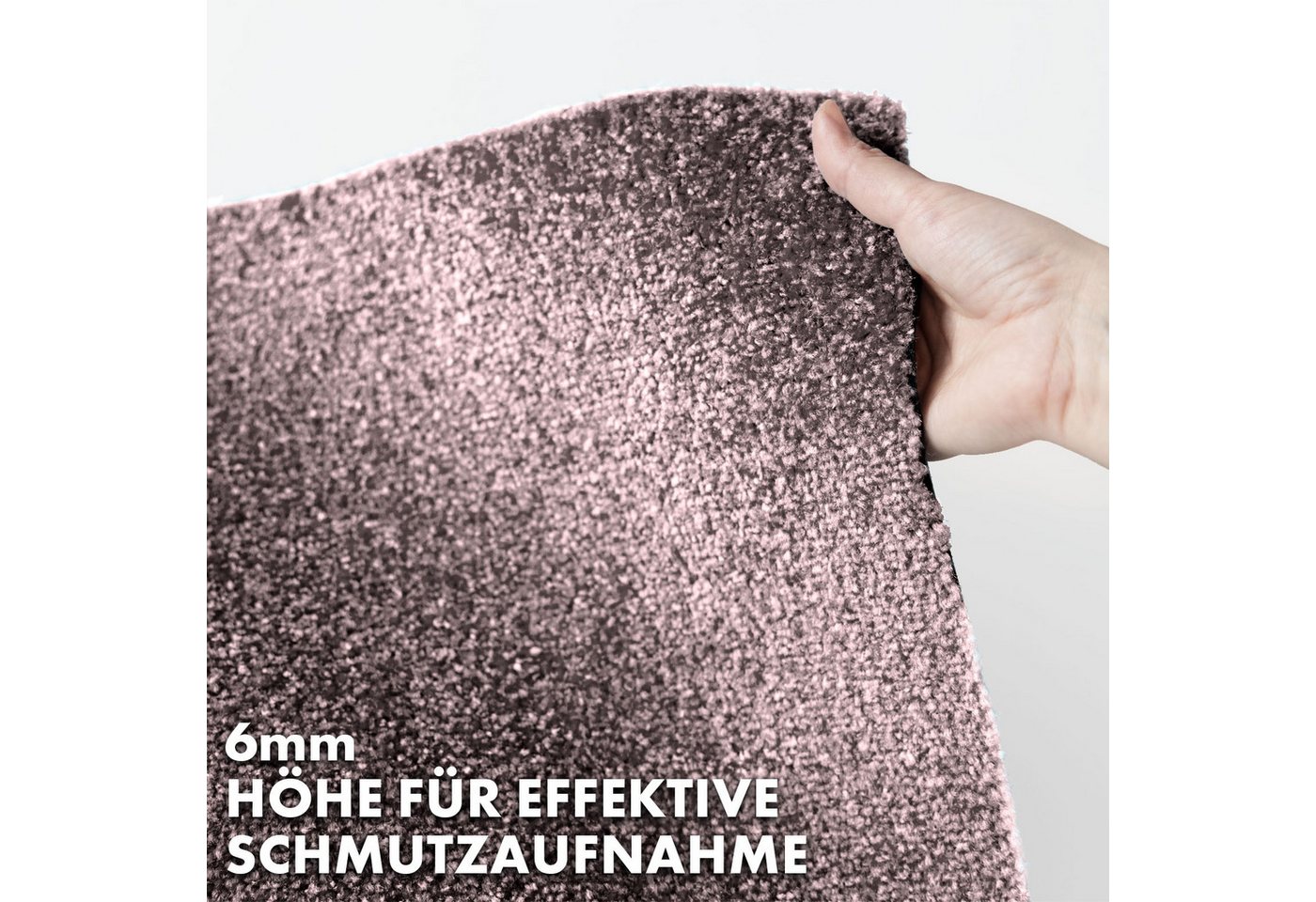 Kubus Fußmatte Fußmatte Benevento für ein einladendes Zuhause, Verfügbar in einer großen Auswahl an ansprechenden Farben Bild 3