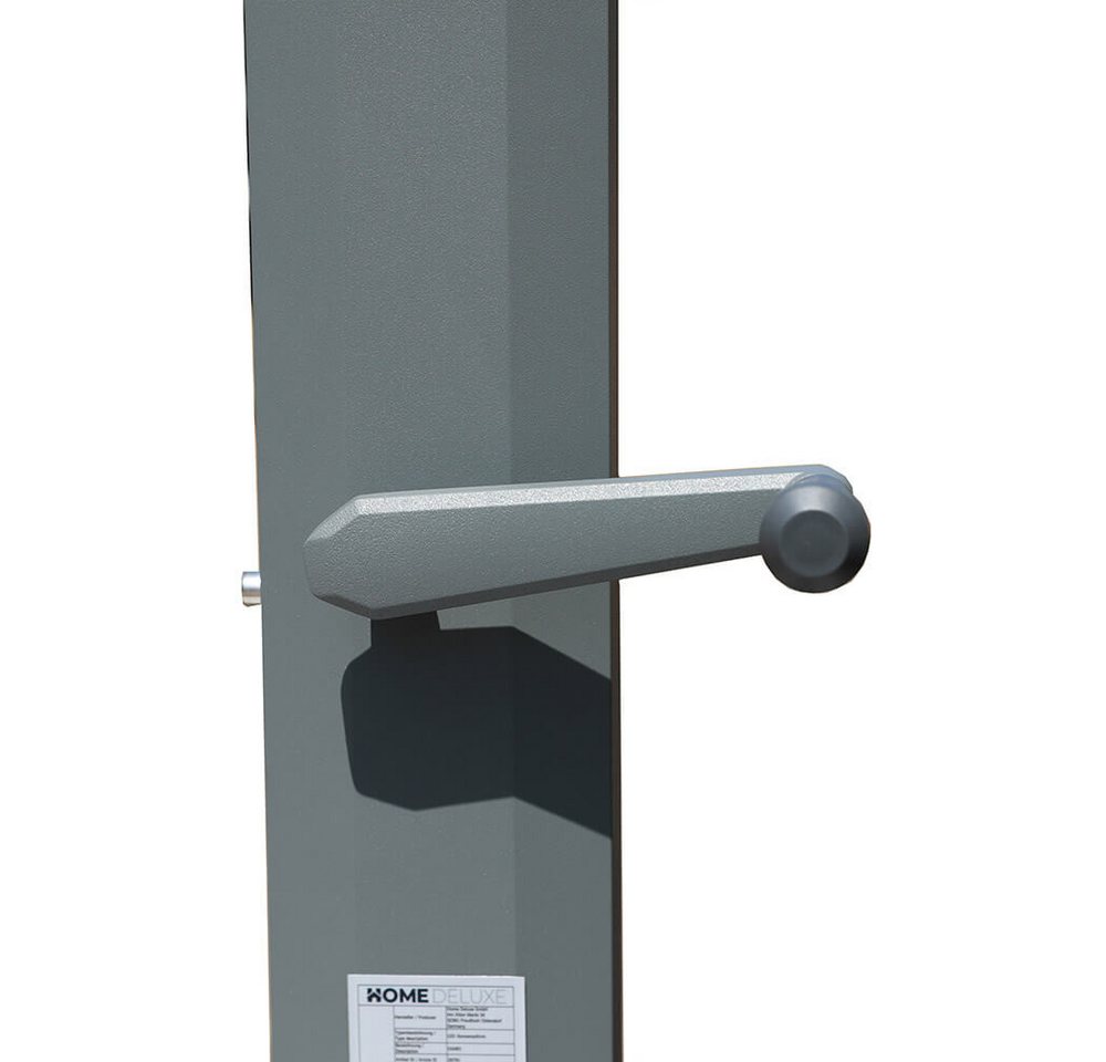HOME DELUXE Sonnenschirm LED DIARO - ohne Schirmständer, LxB: 400x300 cm, 360° Drehfunktion, Solarbetriebene LED-Leuchten Bild 2