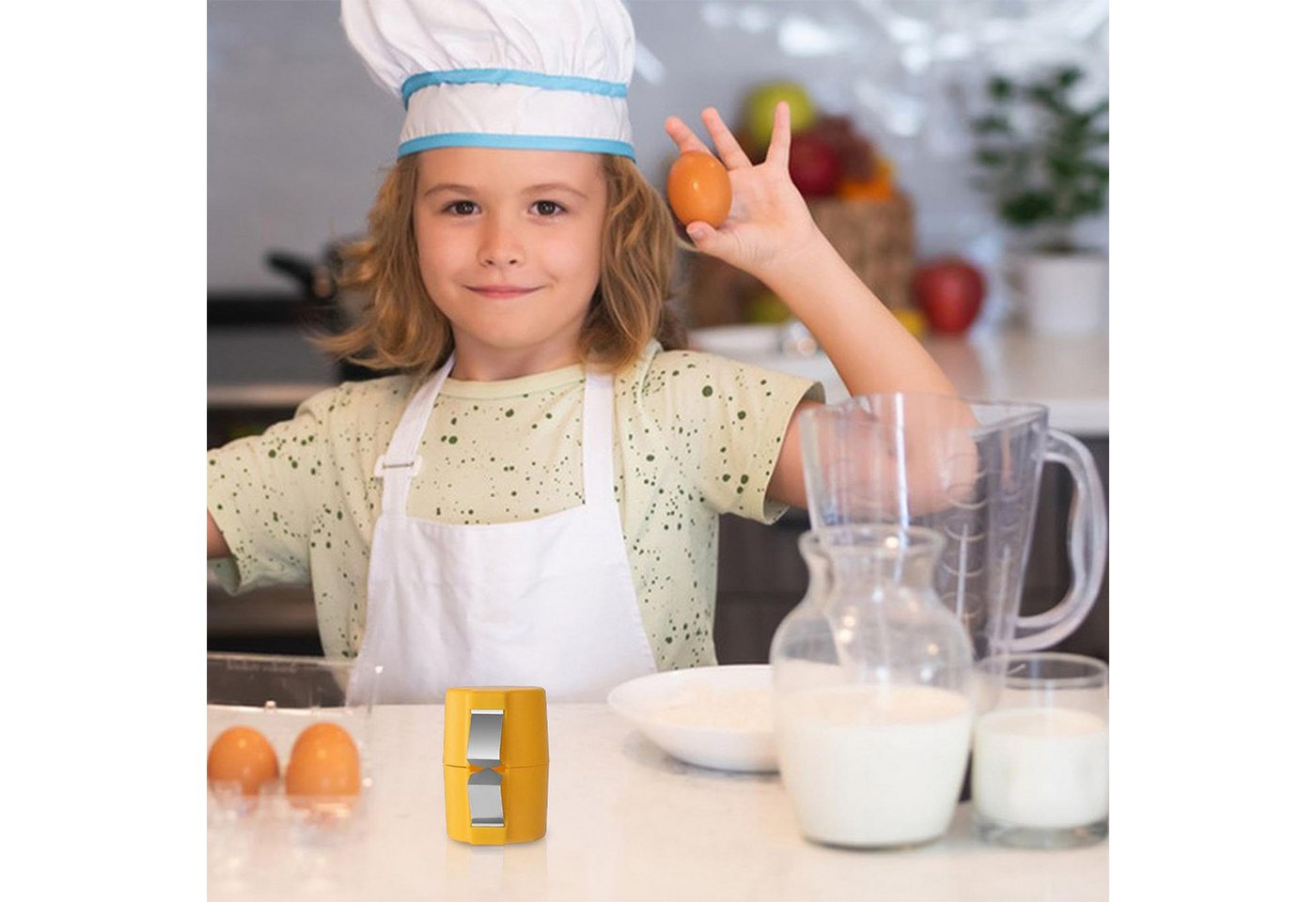 FELIXLEO Eierköpfer 3pack Eierschalenöffner Eieröffner Eierschäler Eiertrenner Werkzeug