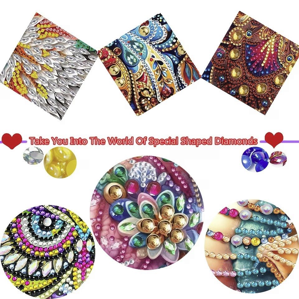 Venicce Love Kreativset Diamond Painting Bilder, Diamant Painting Malerei Set – Frau mit Eule, (1-tlg) Bild 5
