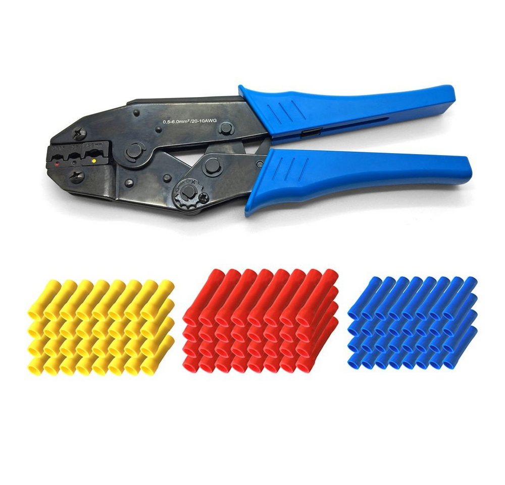 ARLI Crimpzange ARLI Handcrimpzange 0,5 - 6 mm² + 100 Stossverbinder Bild 2