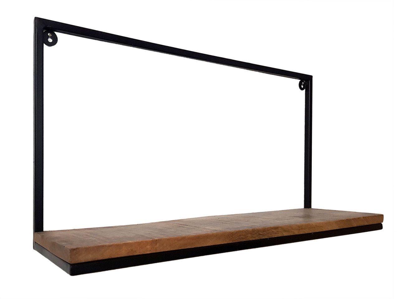 soma Regal Soma Bücher Regal Wandregal Bücherbord 75 x 40 x 20 cm Liverpool Metal, Regale mit Fächern Raumtrenner