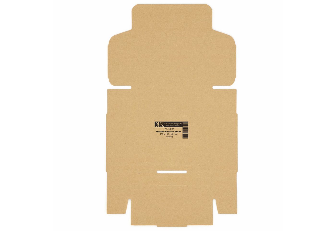 KK Verpackungen Versandkarton, Maxibriefkartons 150 x 105 x 46 mm Postversand Warenversands Bild 3