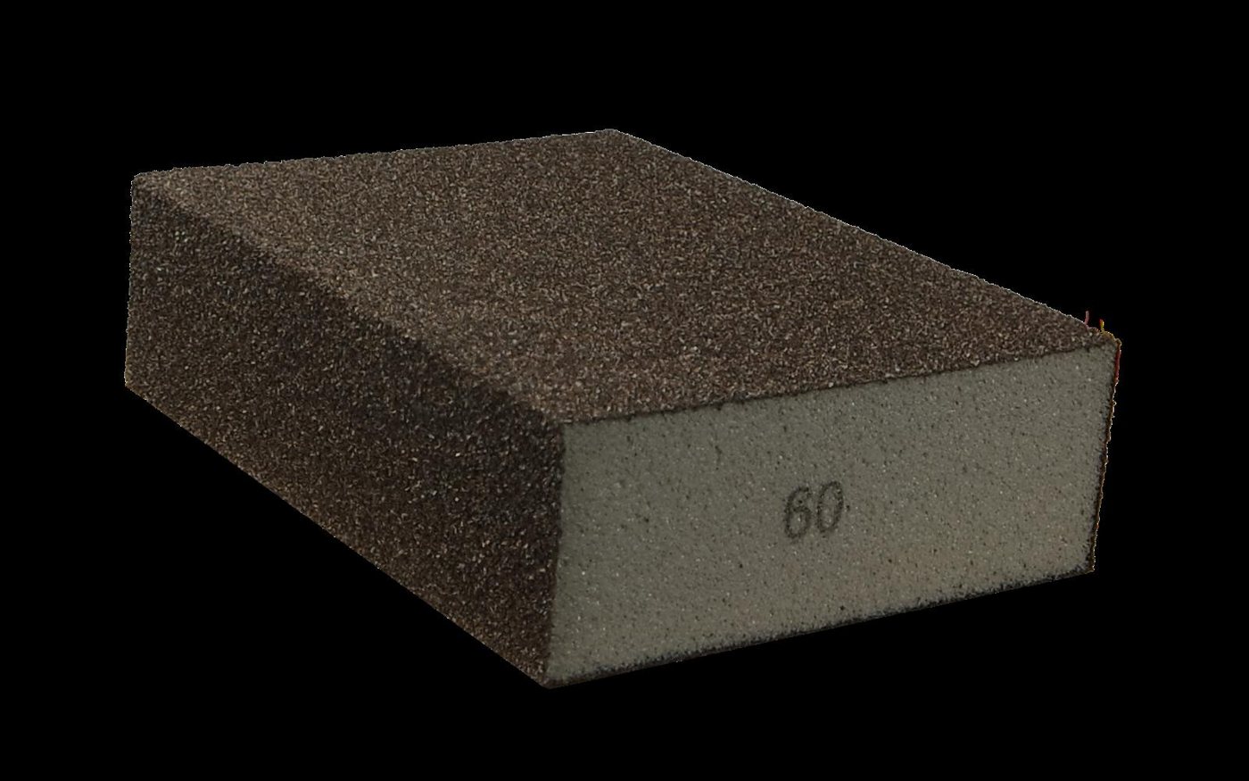 varivendo Schleifschwamm 10er Schleifschwamm Korn 60, Schwarzbraun, 100x70x25 mm, (Set, 10 St., Schleifschwamm), Schleifblock Schleifschwamm Schleifpad Handschleifpad