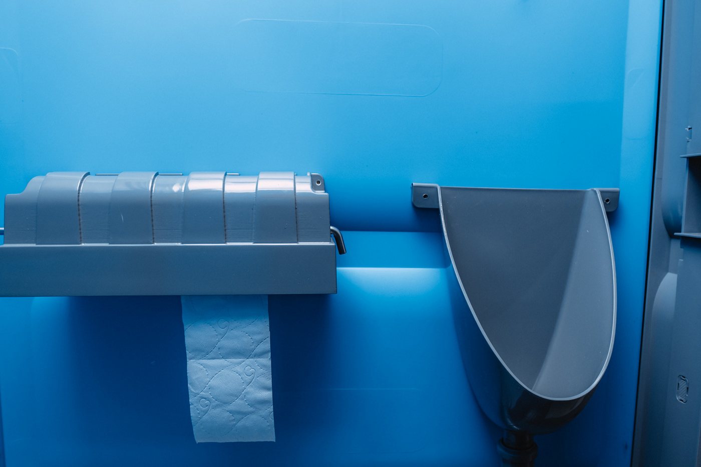 Agande Urinal mit Schlauch Urinalbecken Pissoir Wandurinal Kunststoff PVC
