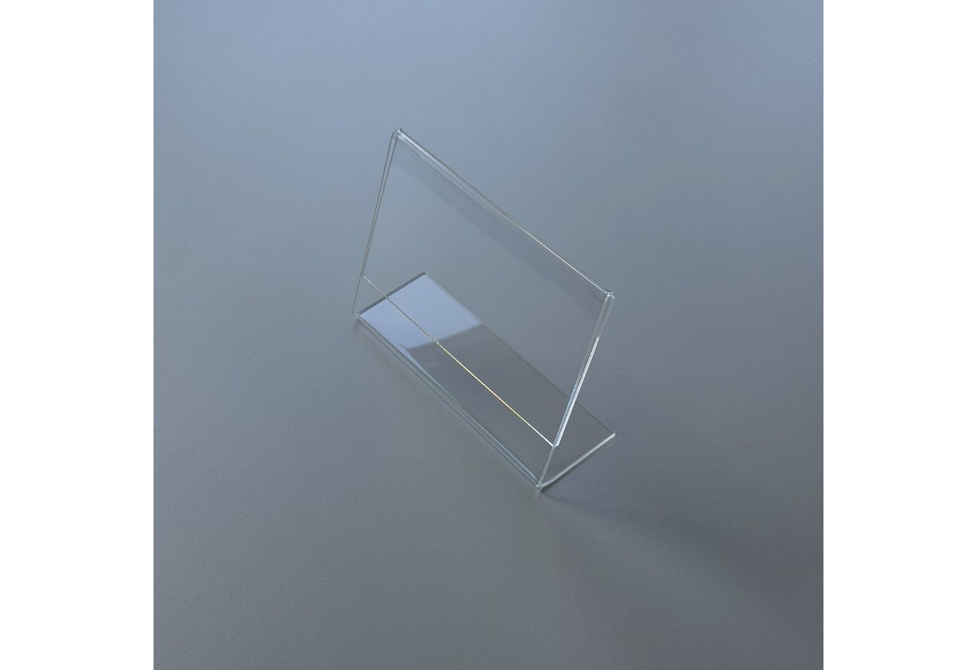 queence Bilderrahmen Transparenter Acryl-Bilder -und Fotorahmen zum Aufstellen, für 1 Bilder (1 St), Setzen Sie Erinnerungen, Fotos oder Urkunden stilvoll in Szene Bild 4