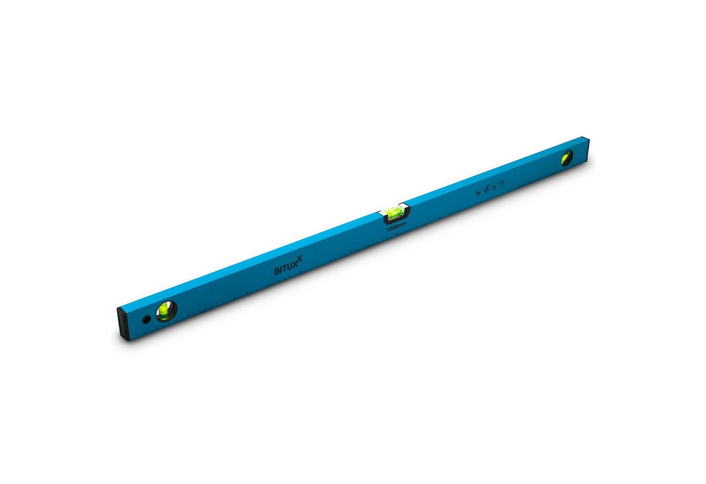Bituxx Wasserwaage Bituxx Aluminium Wasserwaagen magnetisch Set 10 / 60 / 100 cm, (Spar-Set, MS-19474) Bild 2