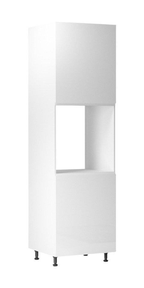 ROYAL24_MARKT Backofenumbauschrank - Flexibel und optimaler Küchenstauraum (Mikrowellenumbauschrank, 1-St., Velmora - D60P-P) Premium - Modern - Exzellent.