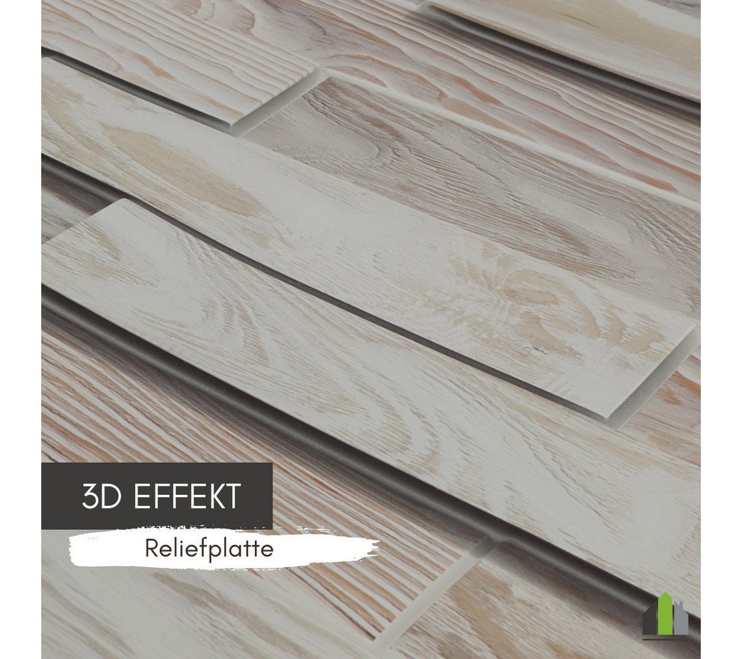 STM Company 3D Wandpaneel 3D-Wandpaneele PVC, Holz Optik, 1-20 Platten - 0.5-10 m², (20-tlg) Für Wohnzimmer, Küche & Bad, Einfache DIY-Montage Bild 3