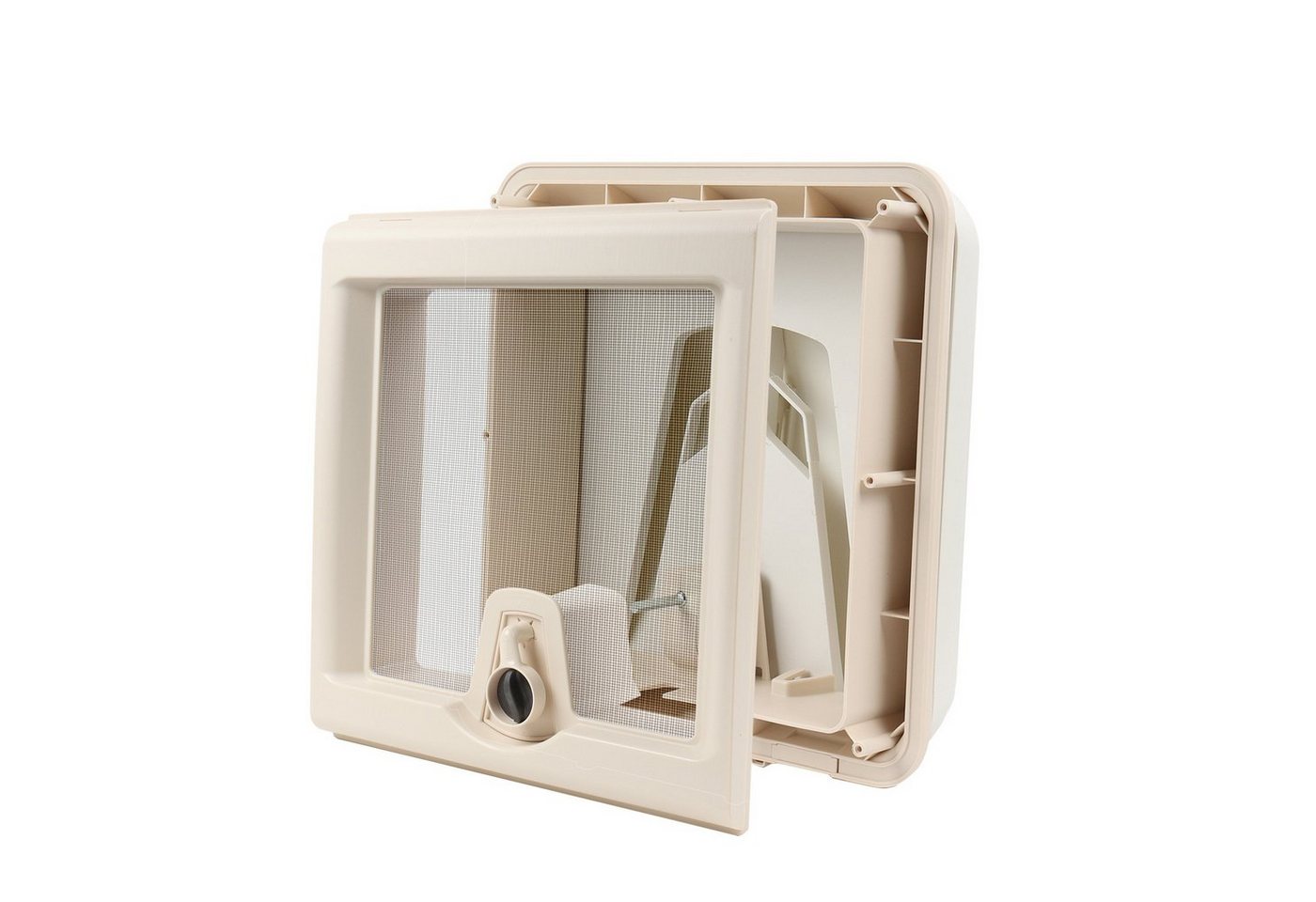 Fiamma Dachfenster Fiamma Vent 28 x 28 cm weiß Dachhaube Dachluke Bild 2