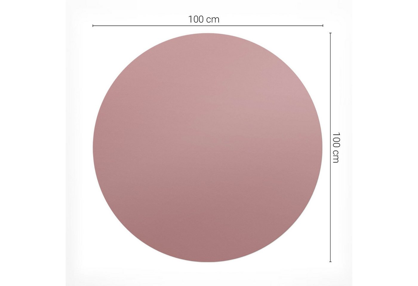 Tulup Bodenschutzmatte Teppich Für Bürostuhl Farbe Rosa Bodenschutzmatte Bürostuhl Bild 2