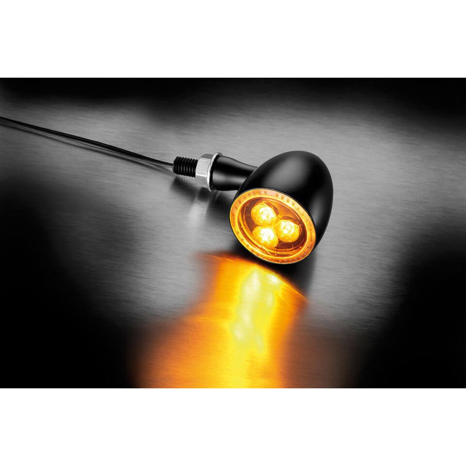 Kellermann Blinker LED-Blinker Bullet 1000 Dark, schwarz, getöntes Glas Bild 3