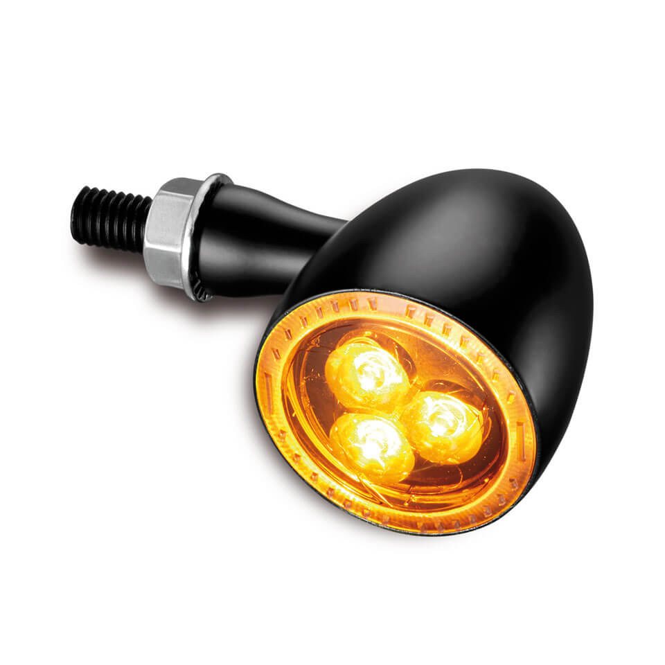 Kellermann Blinker LED-Blinker Bullet 1000 Dark, schwarz, getöntes Glas Bild 4
