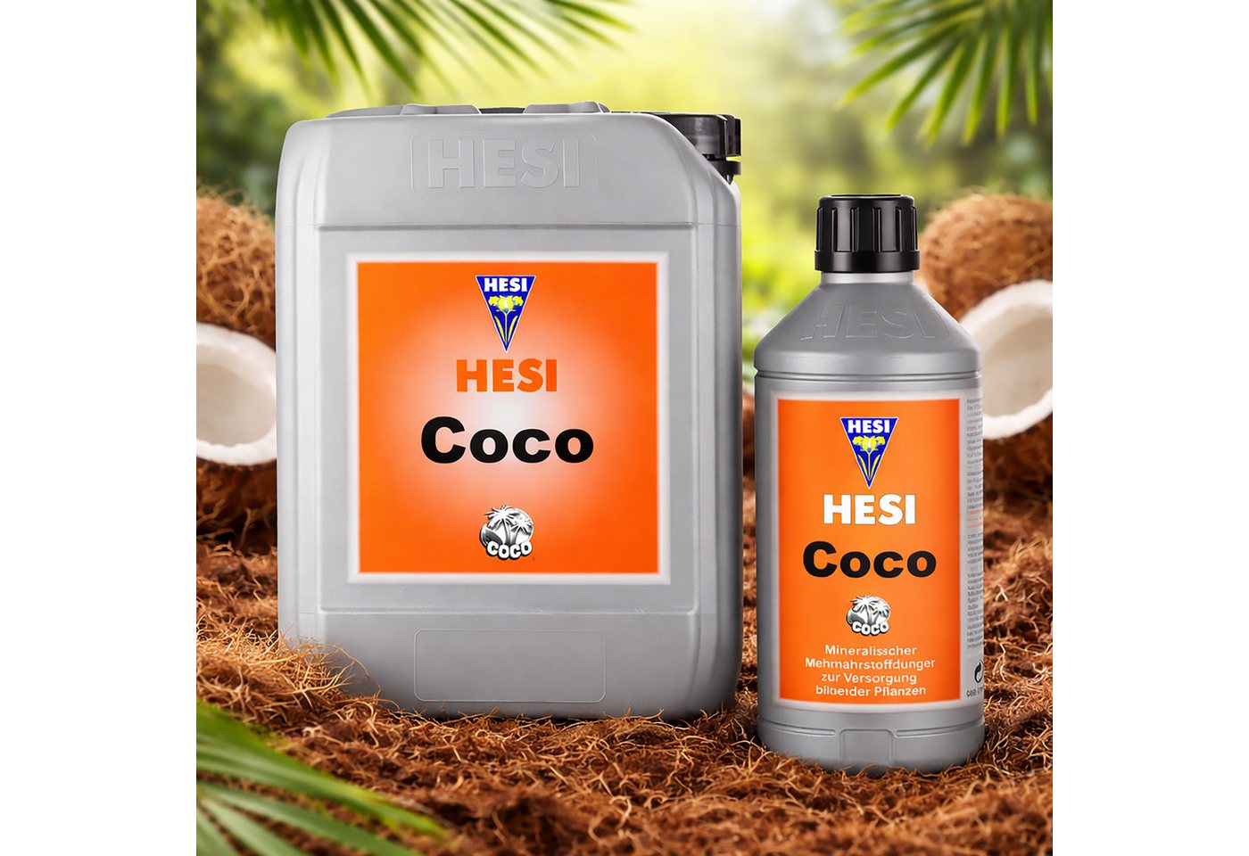HESI Spezialdünger 1 Liter Coco Blütedünger für Kokossubstrat Grow Flüssigdünger Hesi