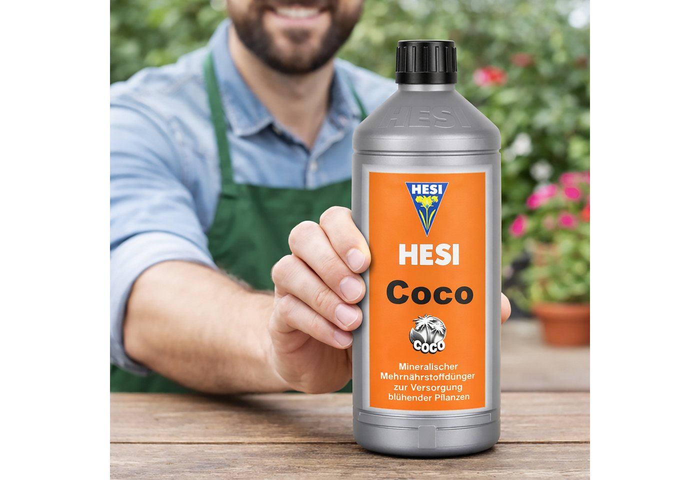 HESI Spezialdünger 1 Liter Coco Blütedünger für Kokossubstrat Grow Flüssigdünger Hesi Bild 2