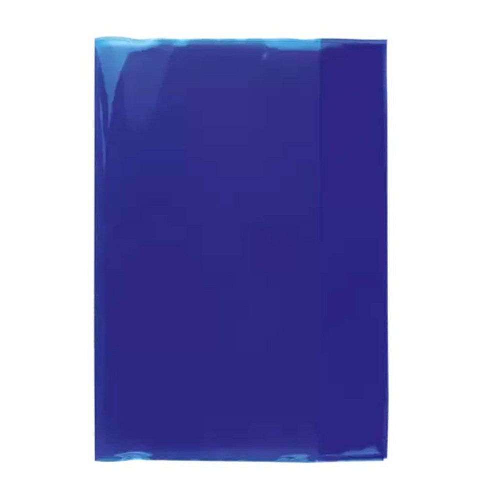 HERMA Schulheft Heftschoner Transparent PLUS A4 blau, Robust und extrem haltbar