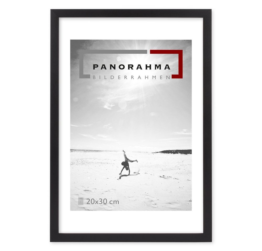 Panorahma Bilderrahmen Holz Bilderrahmen modern in fünf verschiedenen Farben mit Normalglas, für 1 Bilder, 1 Rahmen, Fotorahmen Bild 4