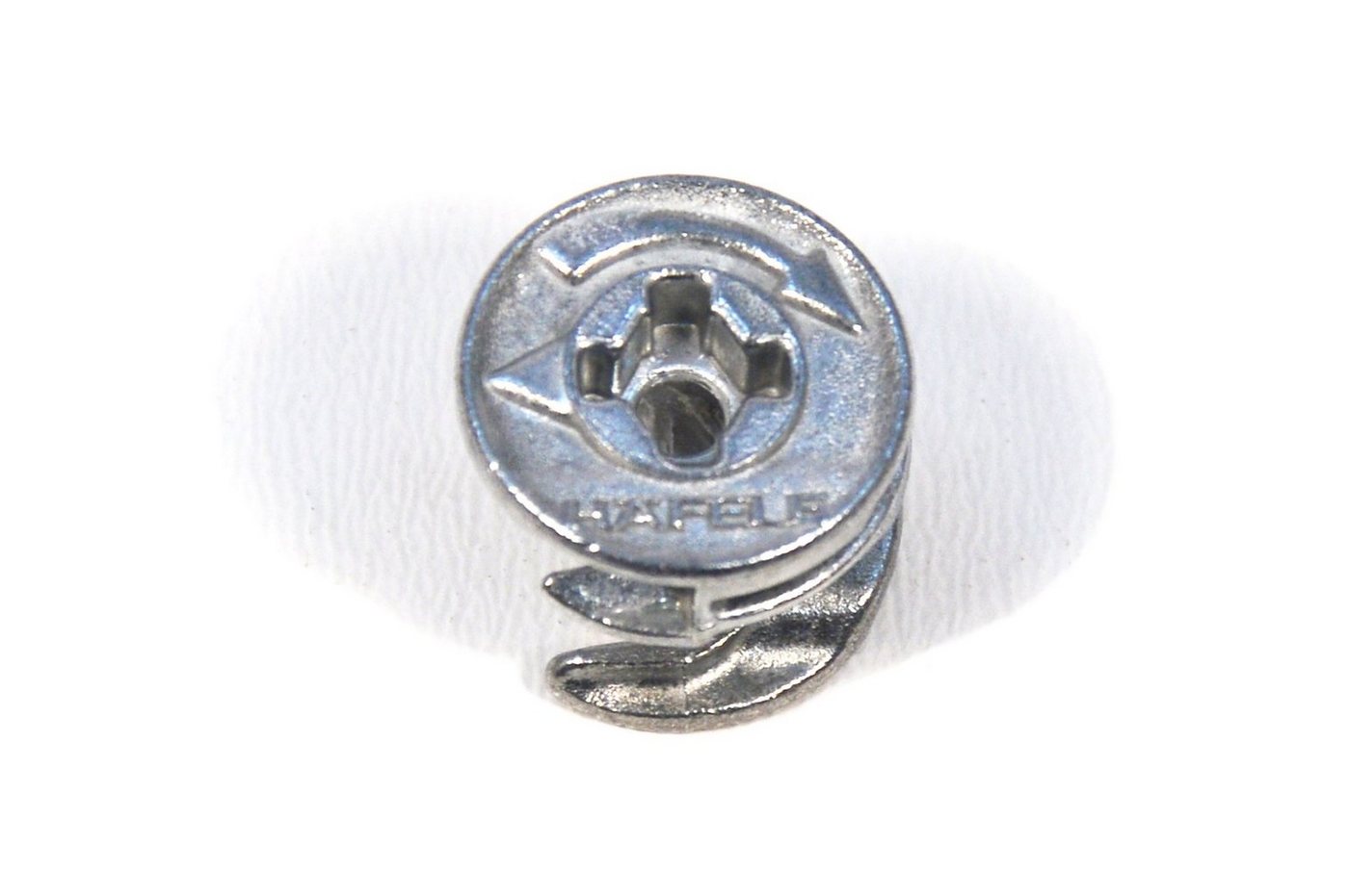Häfele Befestigungsanker Exzenterbolzen 34mm S100 für Bohrloch-Ø5mm + Exzenterverbinder Minifix, (10-tlg)