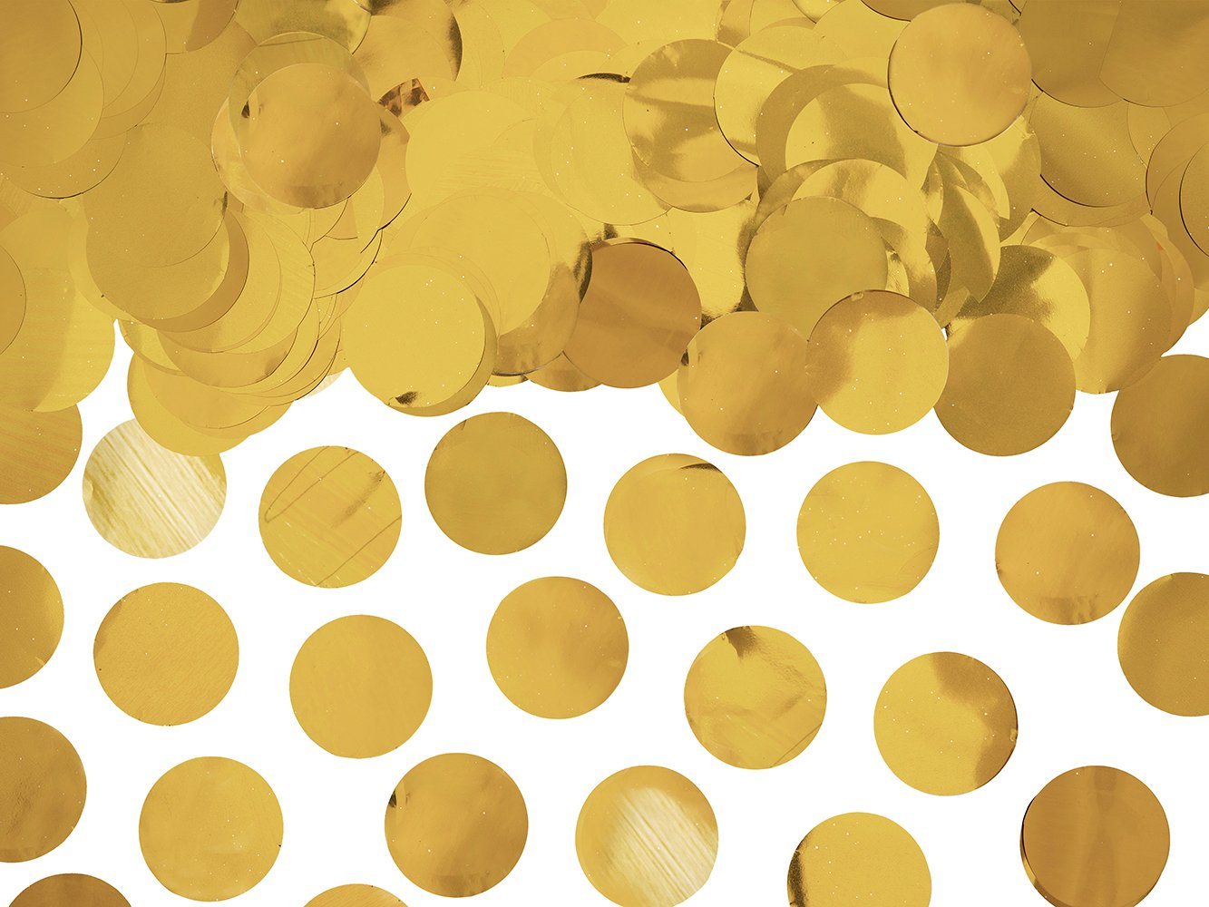 partydeco Streudeko, Konfetti Kreise 2,5cm 15g gold