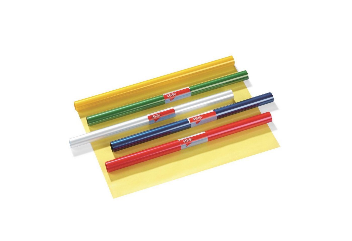 Herlitz Schulheft Herlitz Bucheinbandfolie / Buchfolie / 5m x 40cm / Farbe: transparent