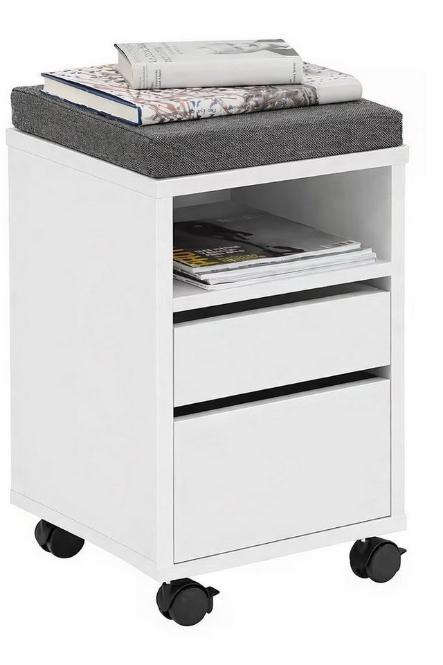 Maja Möbel Rollcontainer + Sitzcontainer weiß --->> Das Platzgenie Vito 4018 im Supersale Bild 2