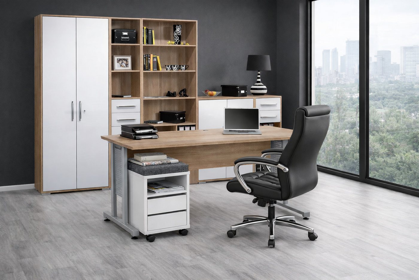 Maja Möbel Rollcontainer + Sitzcontainer weiß --->> Das Platzgenie Vito 4018 im Supersale Bild 5