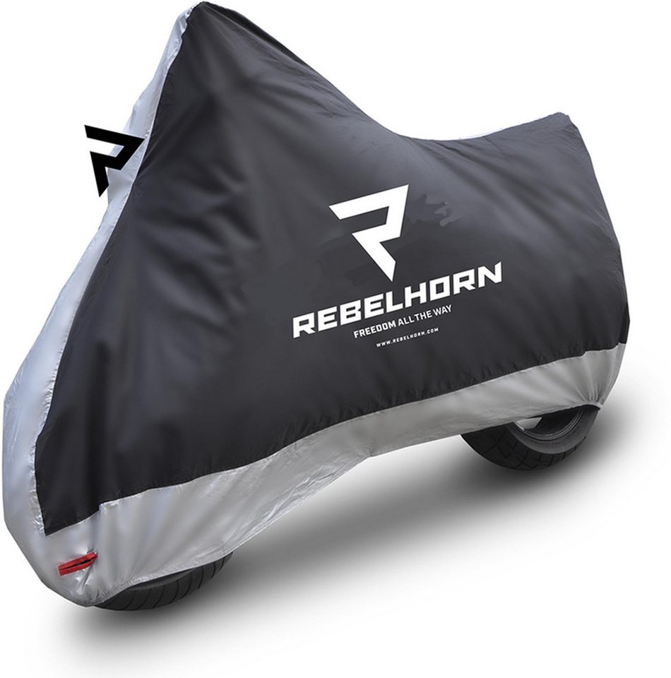 Rebelhorn Schutzplane Cover 2 Motorrad Abdeckplane, wasserabweisend Bild 4
