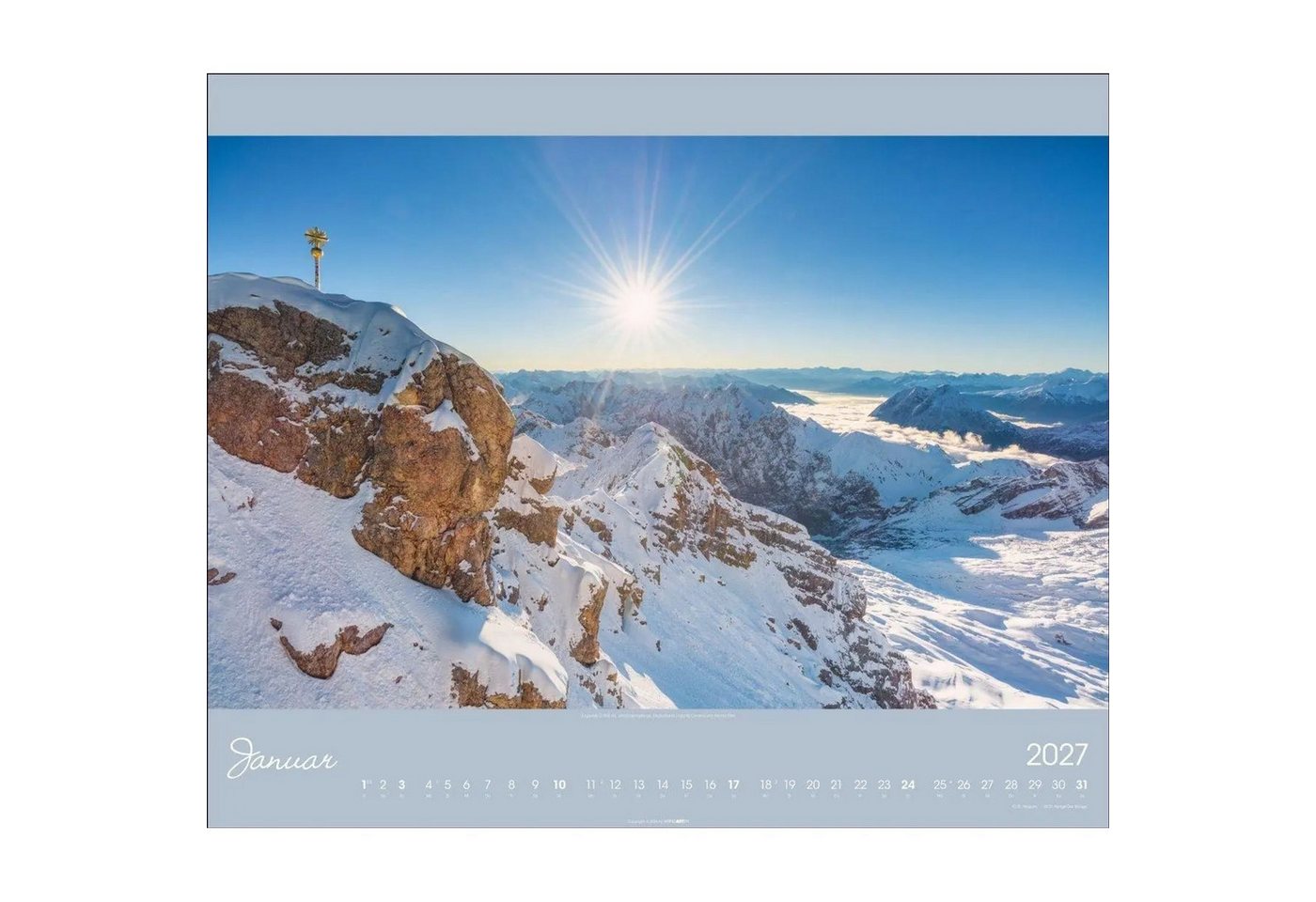 Wandkalender Alpen im Licht Kalender 2027 Bild 4