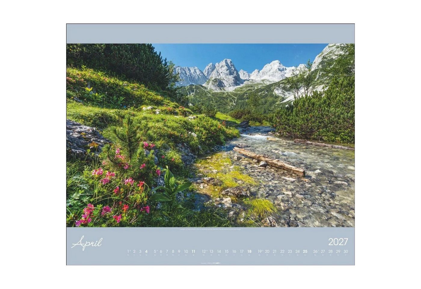 Wandkalender Alpen im Licht Kalender 2027 Bild 5
