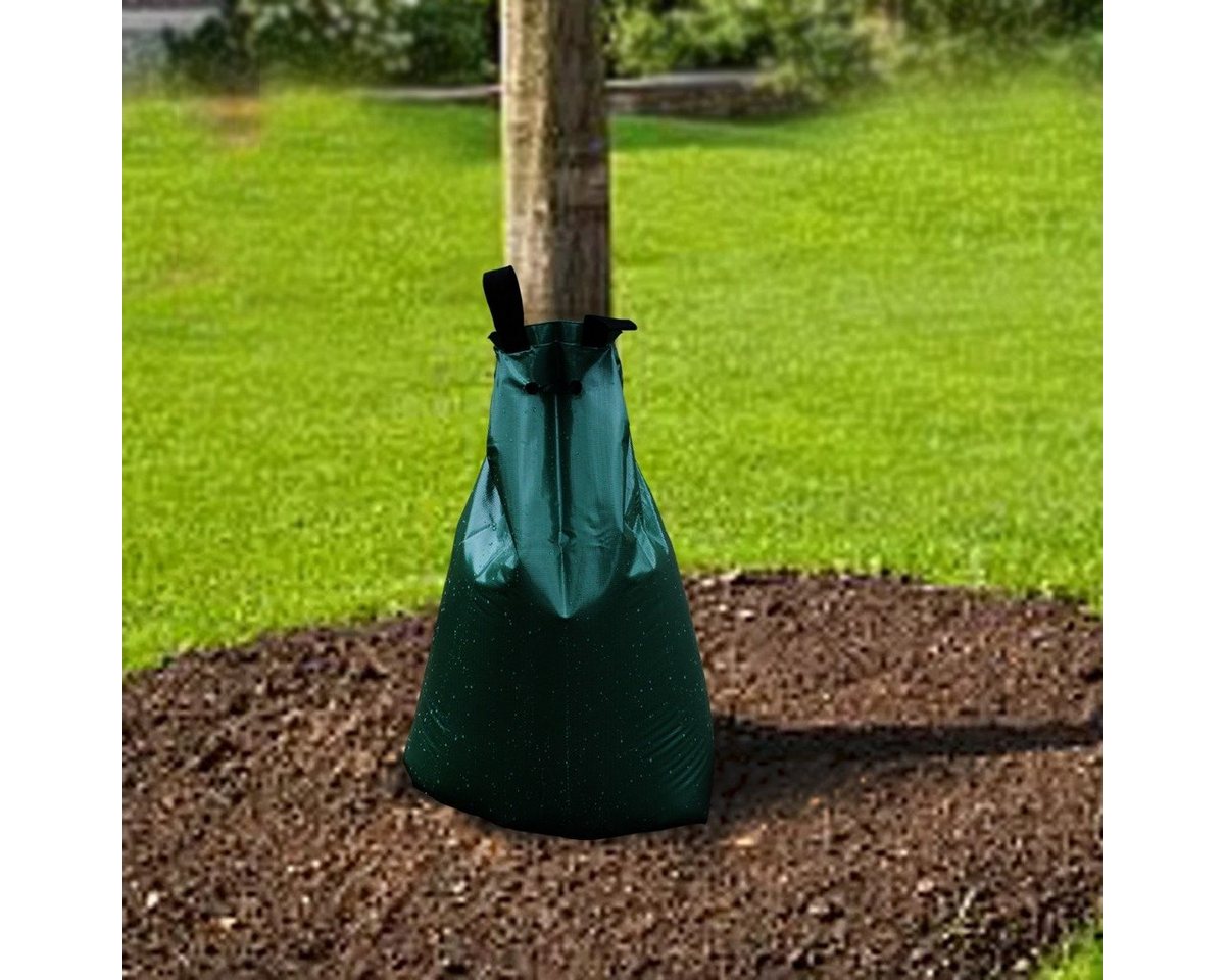 colourliving Bewässerungssystem Baumbewässerungsbeutel 75 Liter PE Giesssack, Wasserbeutel, 2 Griffschlaufen, Einfüllvorrichtung Bild 3