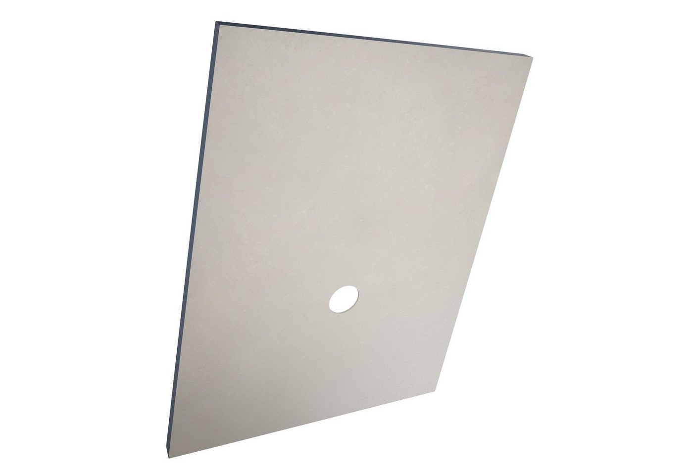 Aquabad® Duschrinne Mineralguss Duschtasse Deluxe Classic in Grau, 70 x 120 cm Bild 2