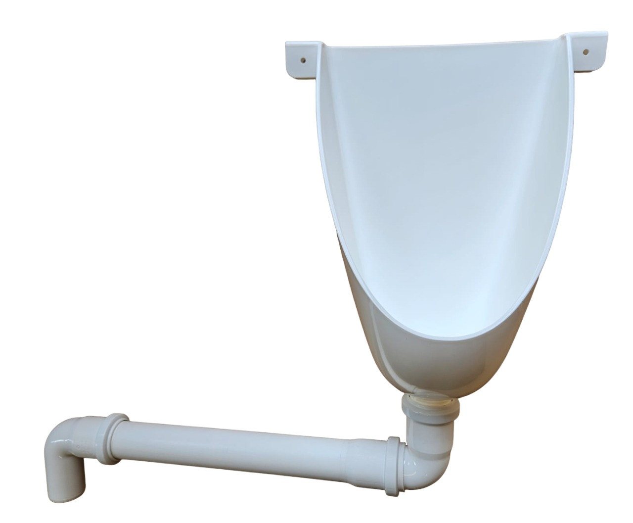 Agande Urinal Urinalbecken Pissoir Wandurinal Wandpissoir Kunststoff PVC