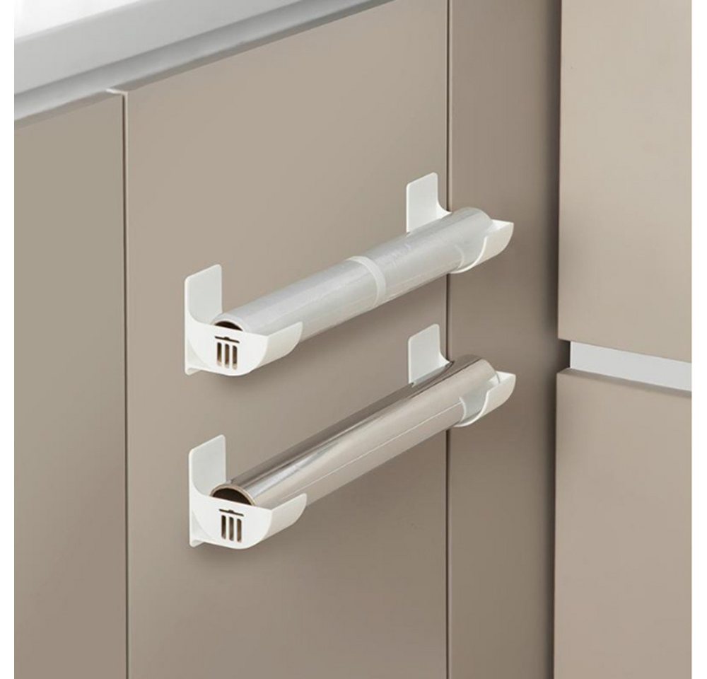 Agger Küchenorganizer-Set Küchenschranktür-Aufbewahrungsbox Plastiktütenhalter Organizer, (8-tlg), für Tüten, Zinnfolie, Müllsack Bild 3