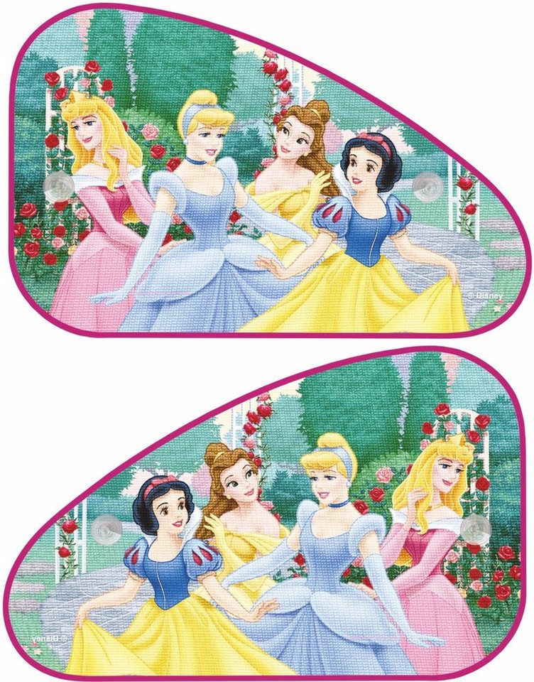 Disney Sonnenschutz Princess textile Auto Sonnenschutzblende 2er Set á 64 x 42 cm Bild 3