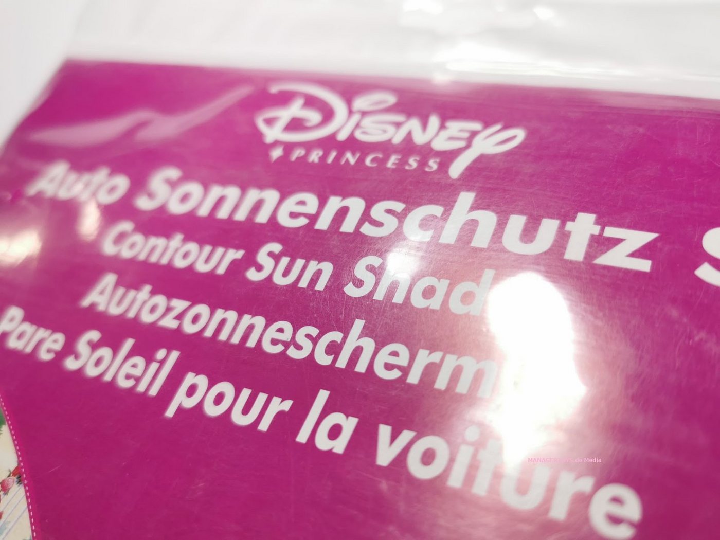 Disney Sonnenschutz Princess textile Auto Sonnenschutzblende 2er Set á 64 x 42 cm Bild 5