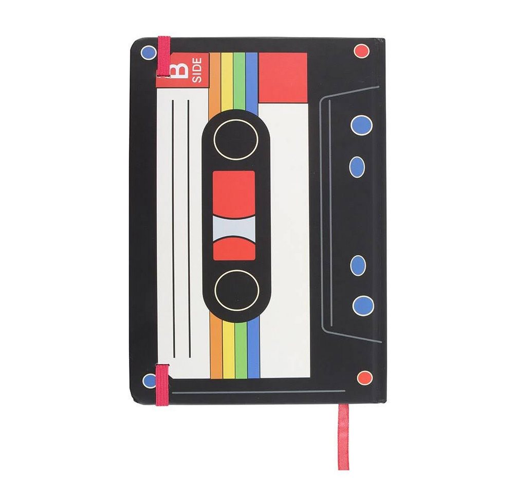 Something Different Notizbuch Retro Notizbuch 80s Cassette vintage Geschenkidee A5, Notizbuch retro Bild 2