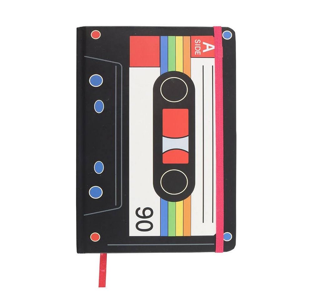 Something Different Notizbuch Retro Notizbuch 80s Cassette vintage Geschenkidee A5, Notizbuch retro Bild 4