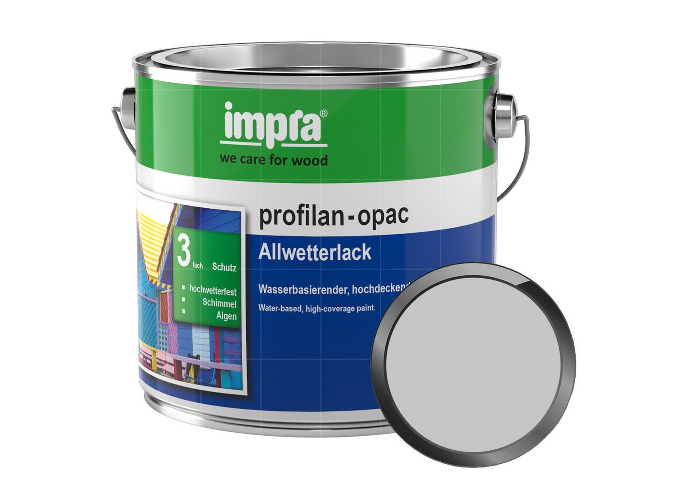 Imprägnol Wetterschutzfarbe Profilan-Opac 2,5 LTR Bild 2