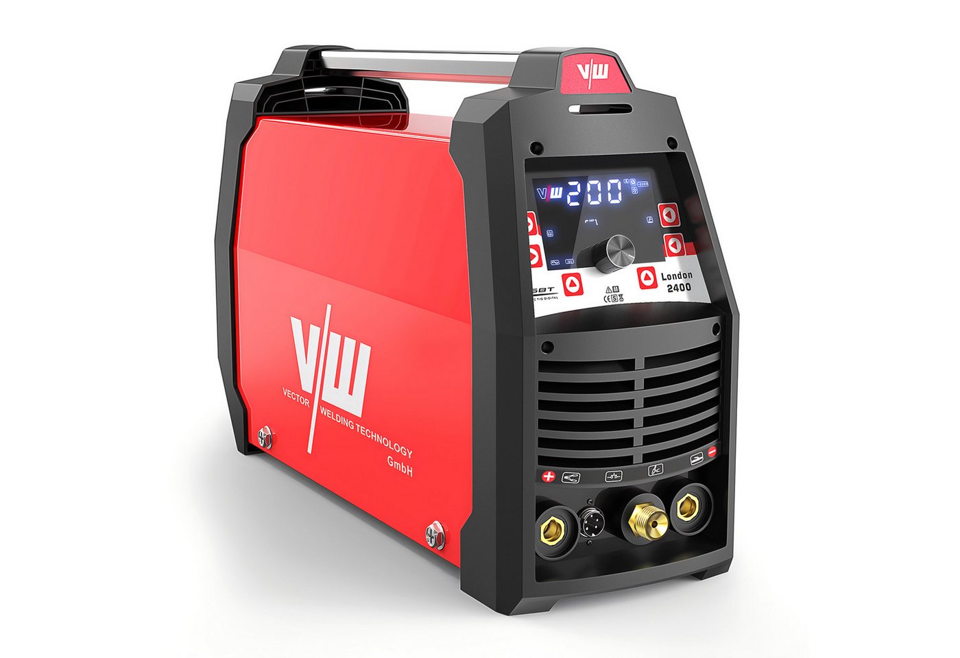 VECTOR WELDING Inverterschweißgerät AC/DC WIG Schweißgerät 200A, Digital-Display, Puls, MMA 170A Bild 3