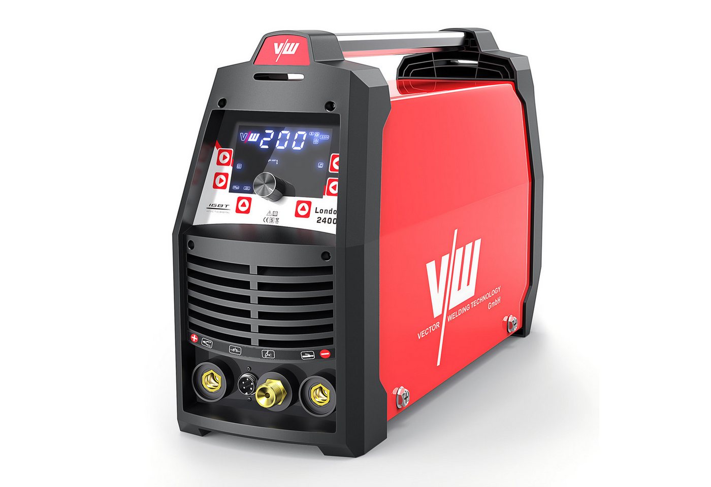 VECTOR WELDING Inverterschweißgerät AC/DC WIG Schweißgerät 200A, Digital-Display, Puls, MMA 170A Bild 4