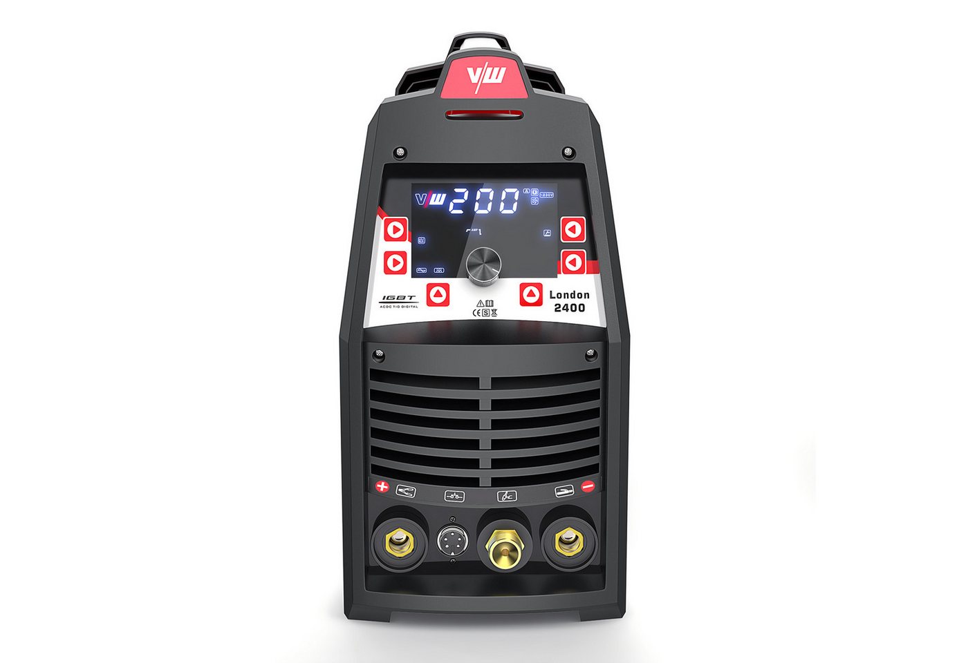 VECTOR WELDING Inverterschweißgerät AC/DC WIG Schweißgerät 200A, Digital-Display, Puls, MMA 170A Bild 5