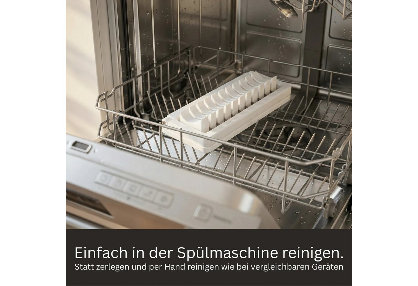 wohnTRAUM24 Wurstschneider Currywurstschneider Wurst- und Bratwurstschneider für den Hausgebrauch, Manuell, Spühlmaschinenfest, Ultra-Scharfe Edelstahlklingen Bild 5