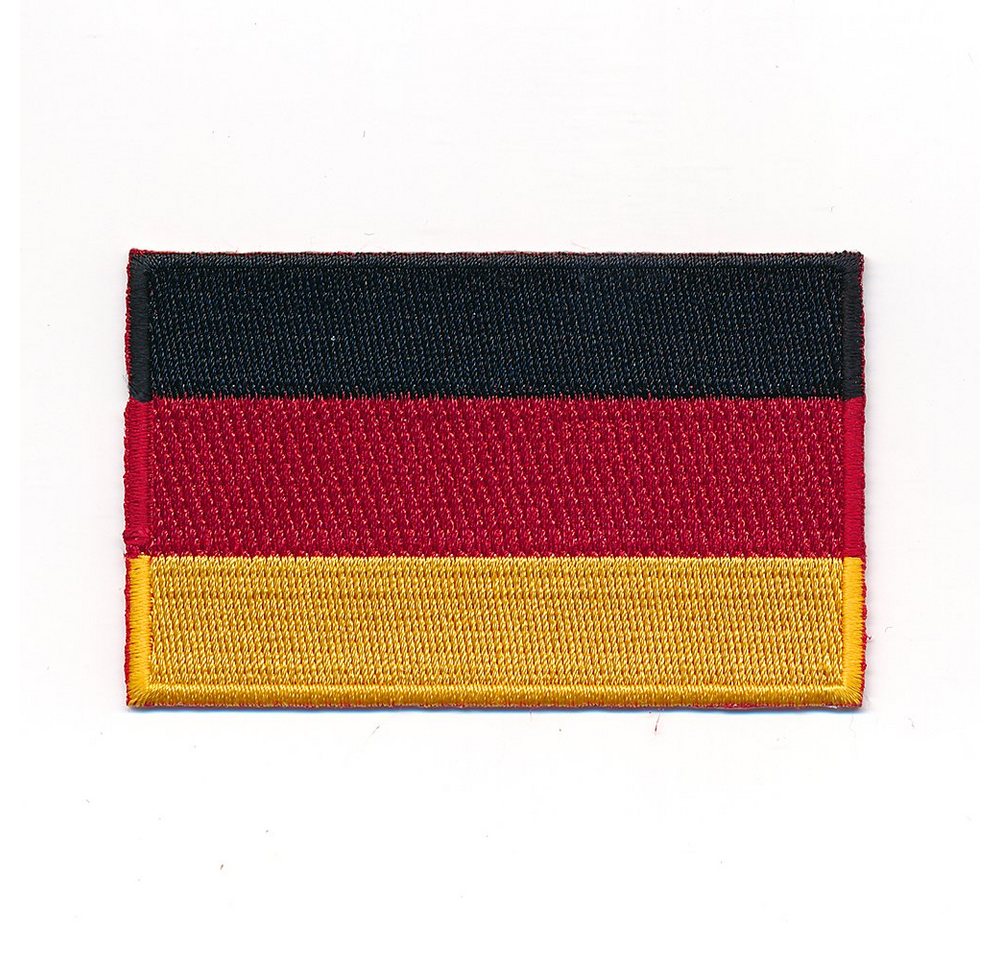 hegibaer Aufnäher 4 Deutschland Flaggen Berlin Patch Aufnäher Aufbügler Set 1243, (4-tlg., 4 Teilig), Patches zum aufnähen oder aufbügeln Bild 3