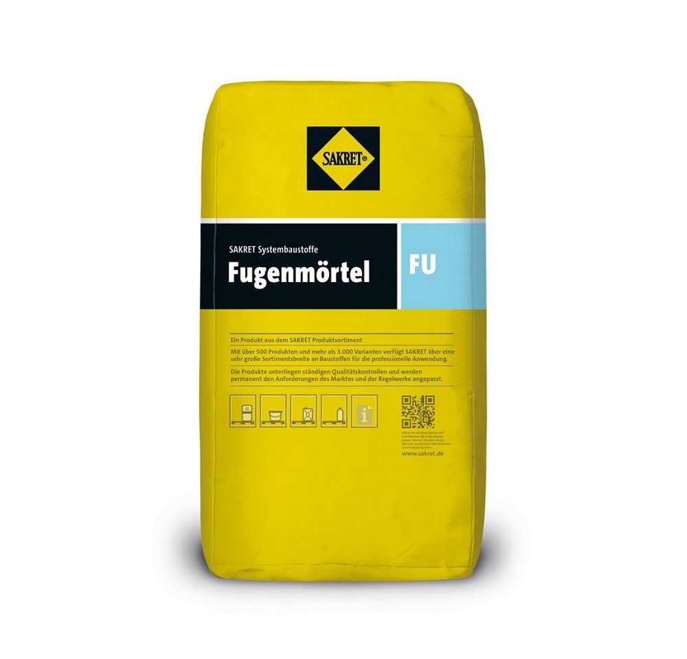 Sakret Fugenmörtel SAKRET Fugenmörtel FU Zementgrau 25 kg Bild 2