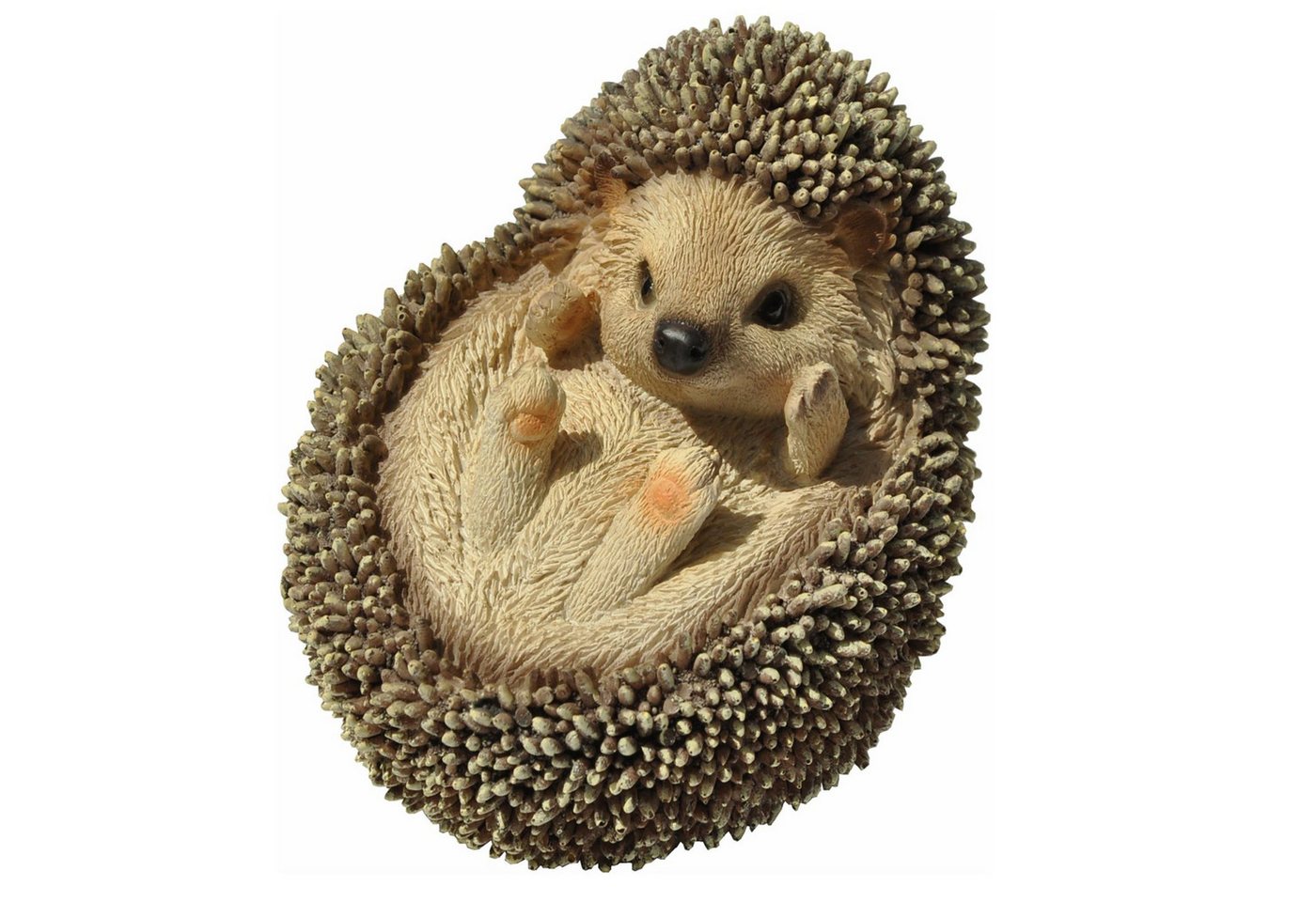 dazikemo Gartenfigur Dekofigur Gartenfigur Igel 12 x 11 x 12 cm