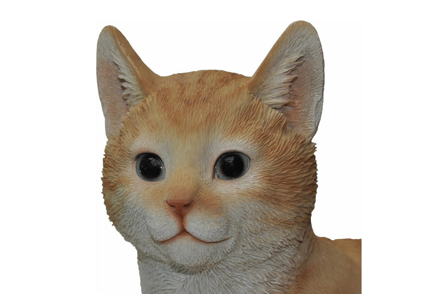dazikemo Gartenfigur Gartenfigur Dekofigur Katze mit Katzenbaby Bild 4